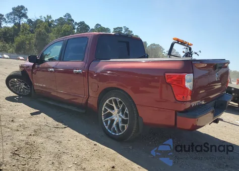 2018 Nissan Titan Sv из США, поврежденный, VIN 1N6AA1E68JN502938